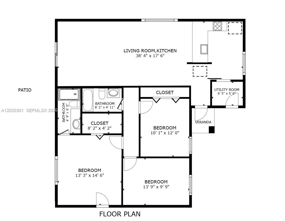 9830 SW 222nd St, Cutler Bay FL 33190