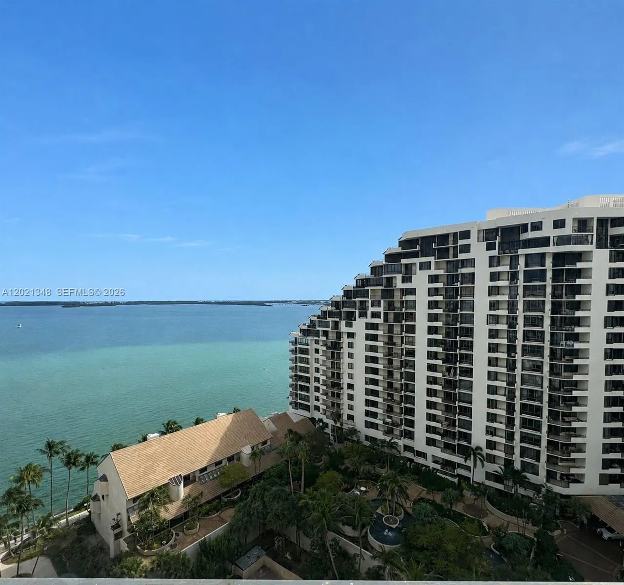 2 bedroom 2 bath for sale at 540 Brickell Key Dr # 1801, Miami FL 33131