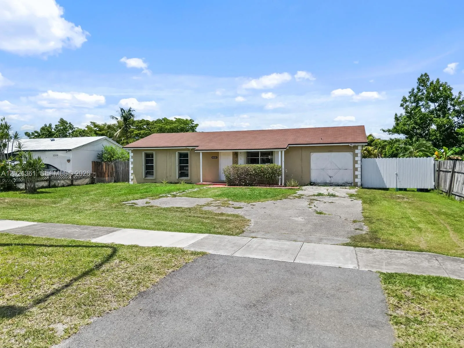 3 bedroom 2 bath for sale at 12321 SW 268, Homestead FL 33032