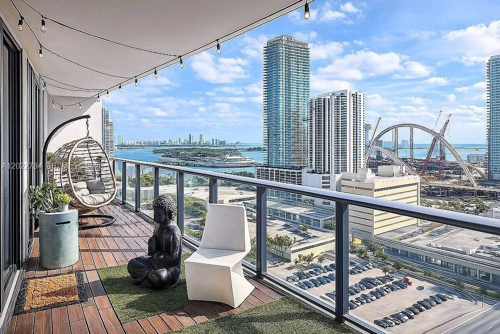 2 bedroom 2 bath for sale at 1600 NE 1st Ave # 2009, Miami FL 33132