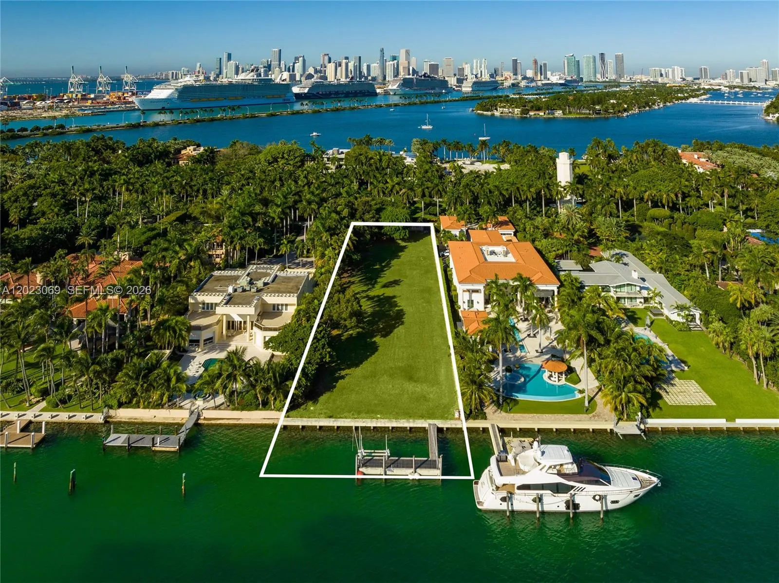for sale at 36 Star Island Dr, Miami Beach FL 33139