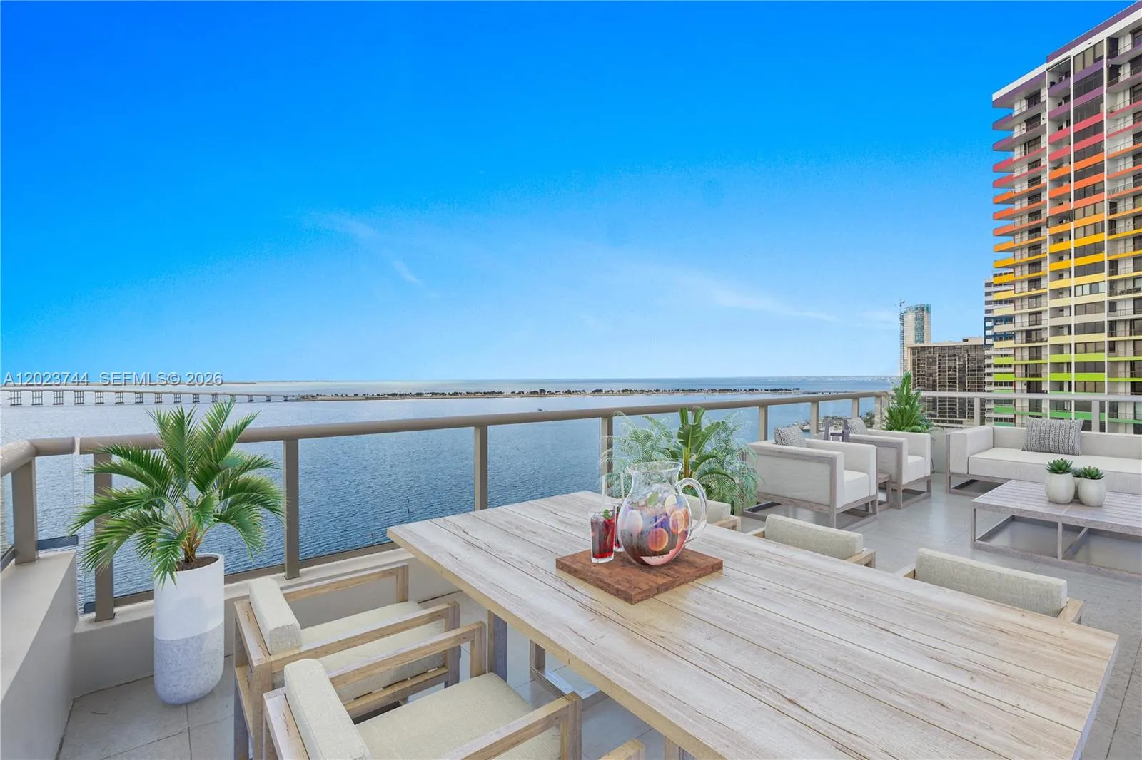 3 bedroom 2 bath for sale at 1541 Brickell Ave # C1607, Miami FL 33129