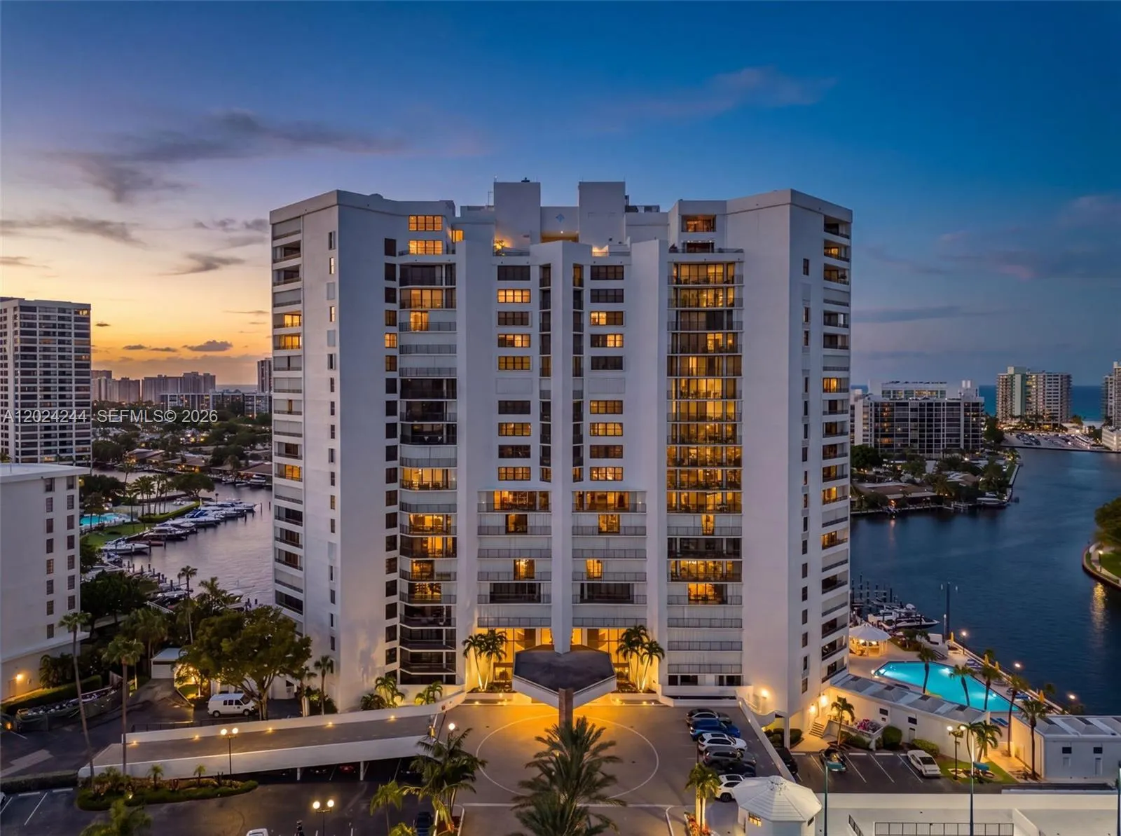 2 bedroom 2 bath for sale at 300 Three Islands Blvd # 710, Hallandale Beach FL 33009