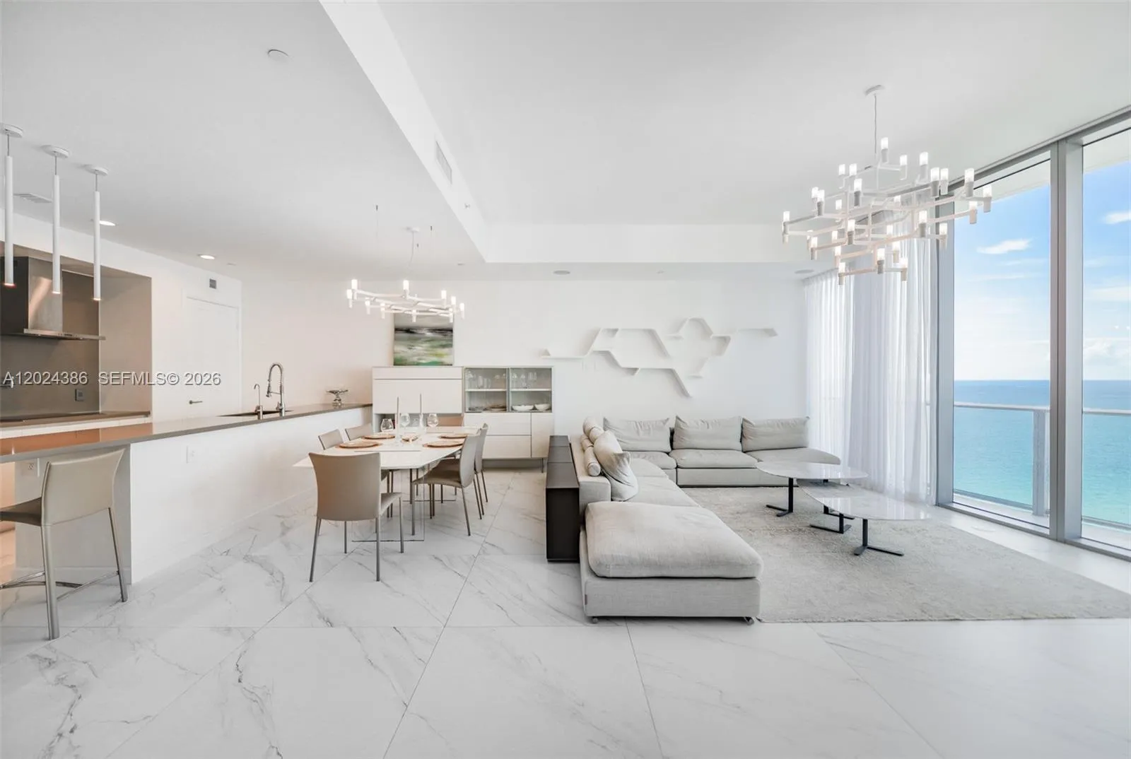 2 bedroom 3 bath for sale at 17475 Collins Ave # 1703, Sunny Isles Beach FL 33160