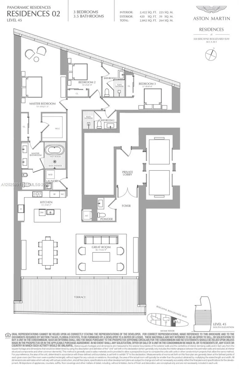 300 Biscayne Boulevard Way # 4502E, Miami FL 33131
