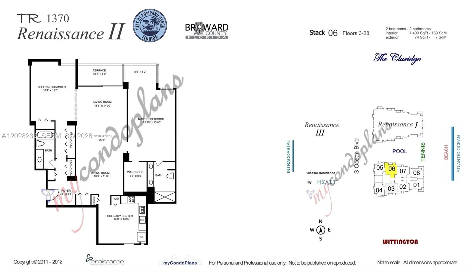 1370 S Ocean Blvd # 1206, Pompano Beach FL 33062