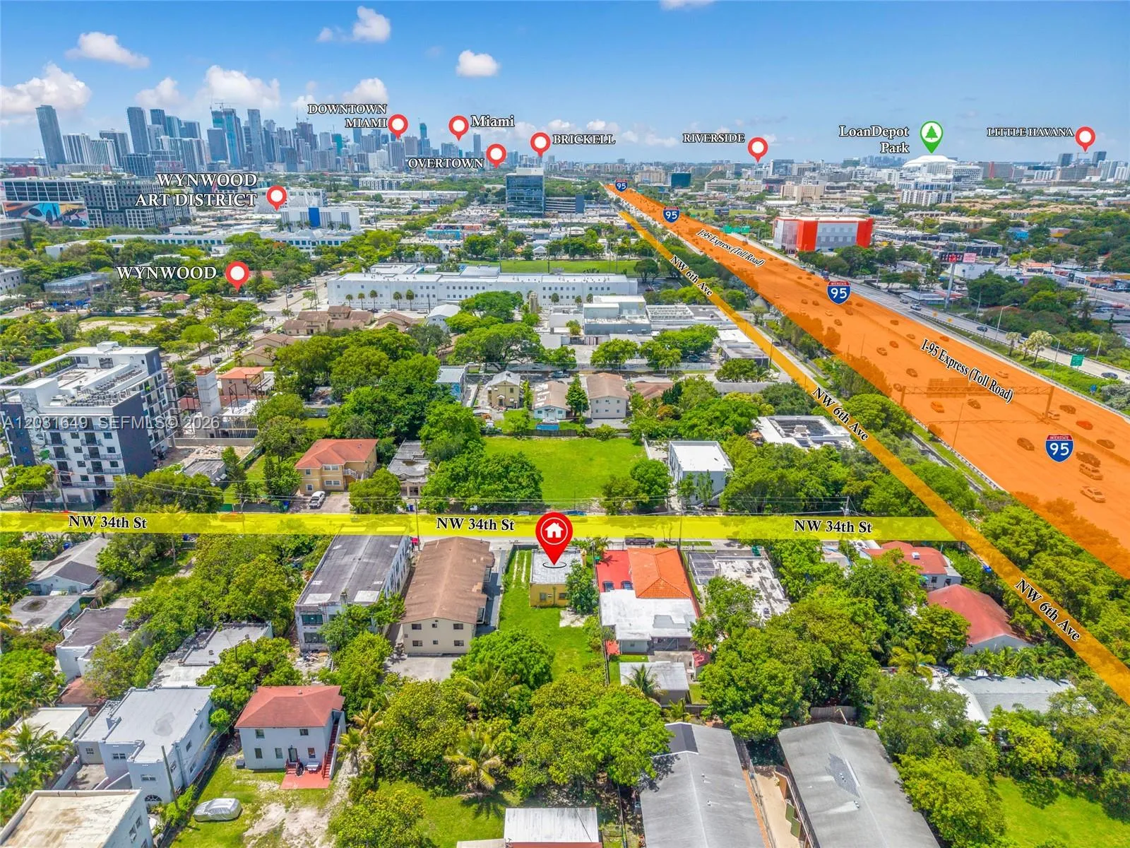 Commercial Land for sale at 559 NW 34th St, Miami FL 33127