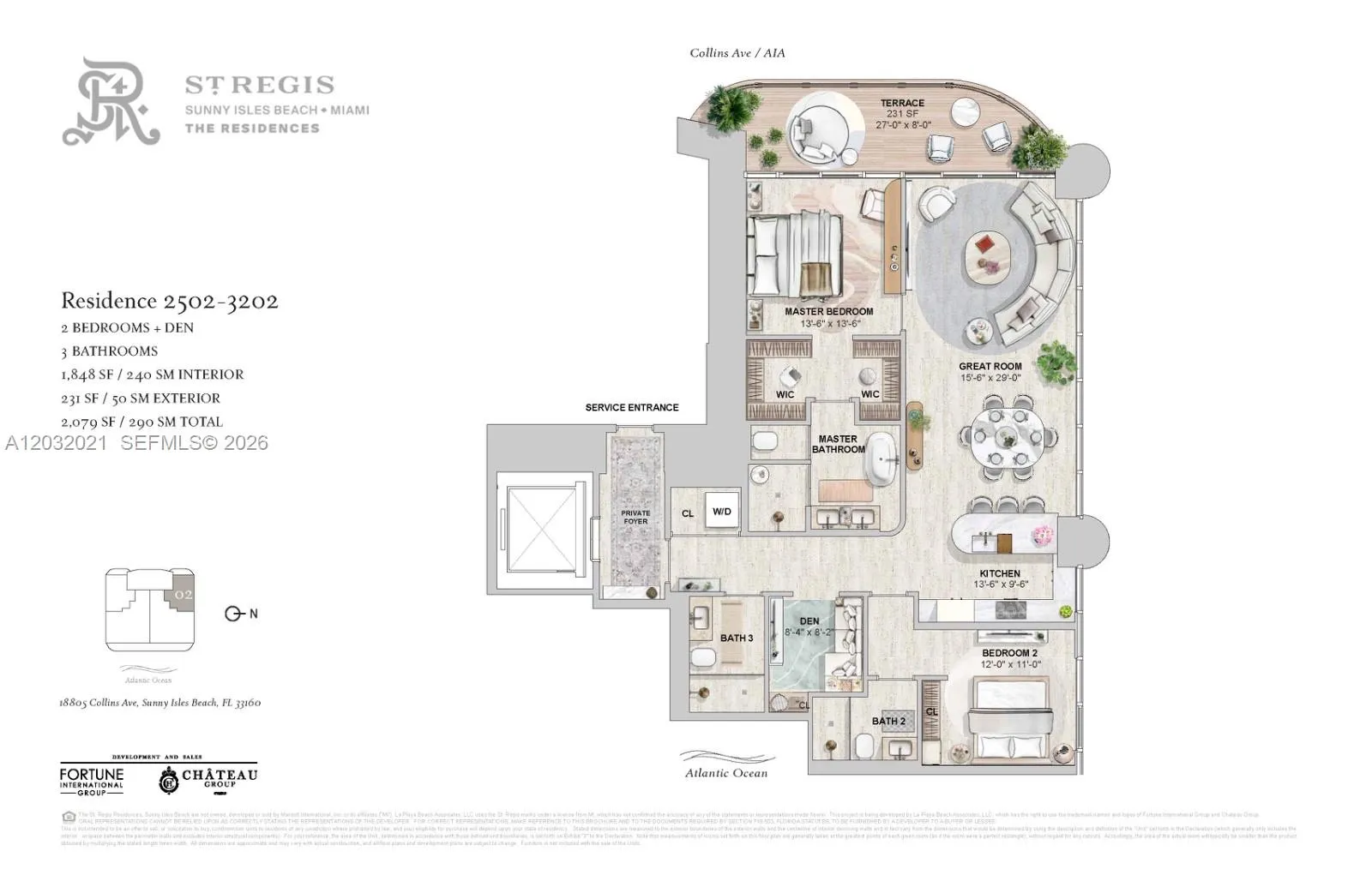 18805 Collins Avenue # 2702, Sunny Isles Beach FL 33160
