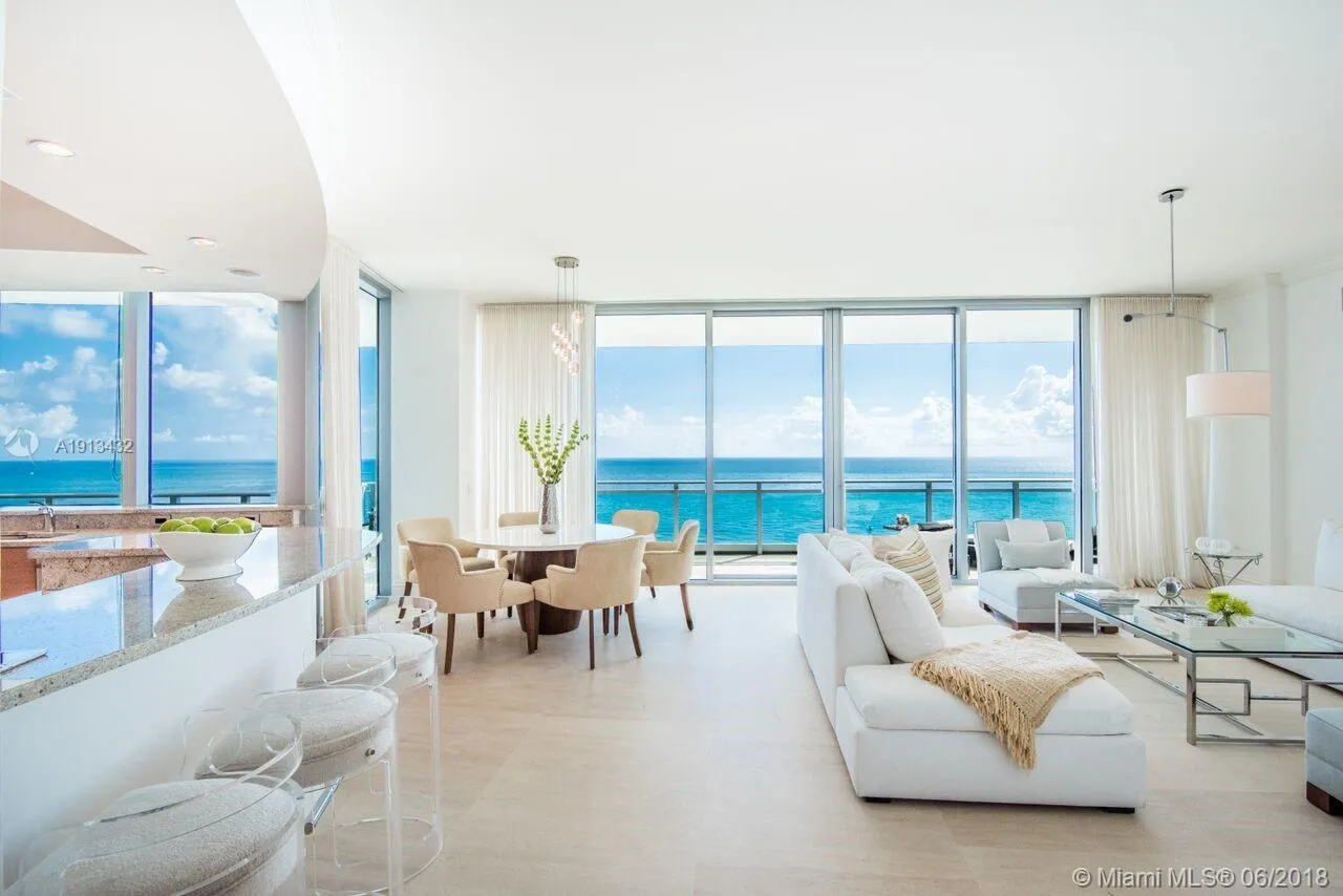 2 bedroom 2 bath for sale at 10295 COLLINS AV # 1202, Bal Harbour FL 33154